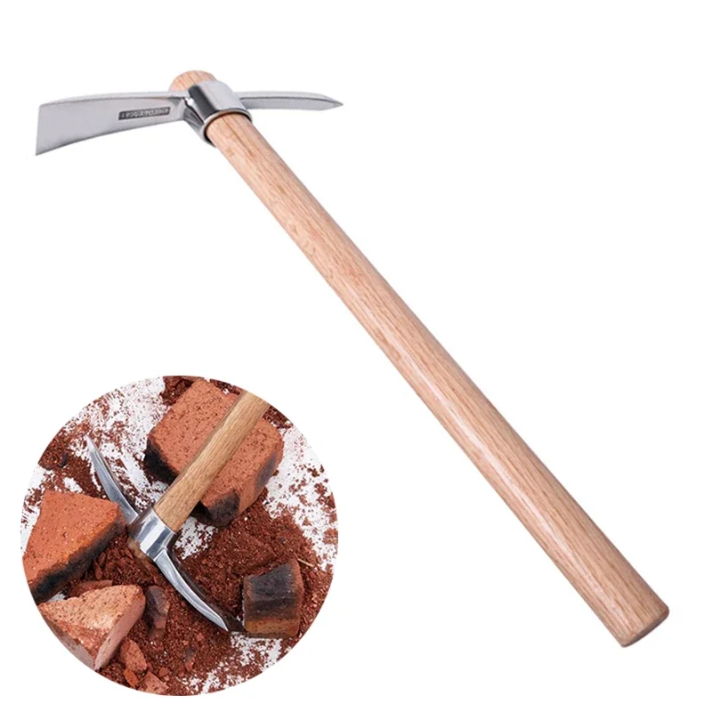 Gardening Tools Sharp - ステンレス鋼のつるはし,屋外用,高硬度,ポータブル,手動,調理器具,1個