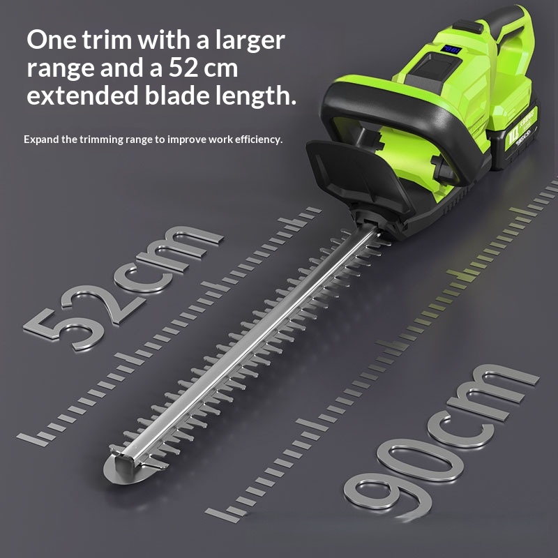 Gardening Tools Sharp - 電動ヘッジトリマー、回転式、充電式剪定鋏、茶葉緑化、花や庭用の道具、強力で鋭い刃