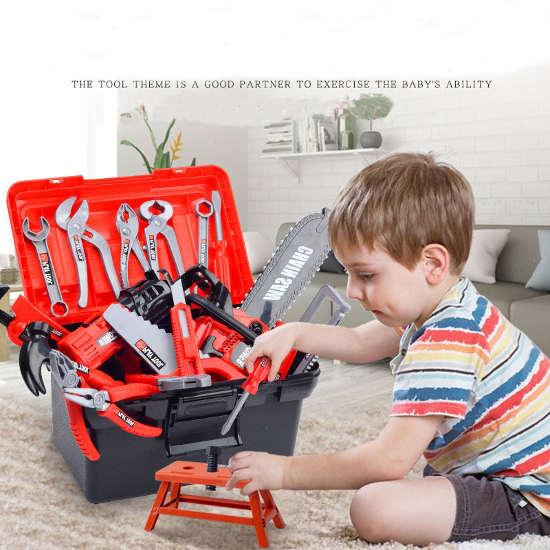 Gardening Tools For 3 Year Old - DIY ごっこ遊びおもちゃシミュレーション修復ツールセット電気ドリルドライバーツール修理ツールボックス知育玩具子供のため