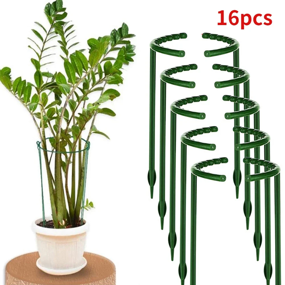 Gardening Tools Hoe - プラスチック製のパイルサポート,植物パイルスタンド,温室の配置,固定ロッドホルダー,ガーデンツール