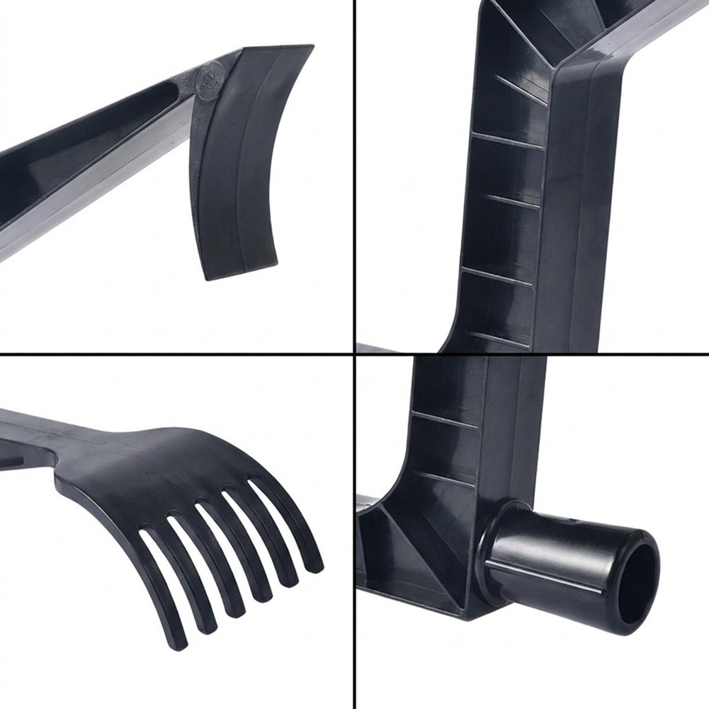 Gardening Tools Target - 狭い溝の角や接合部で特定のゴミを除去するための精密なスプーンと爪状の先端を備えた溝清掃器具