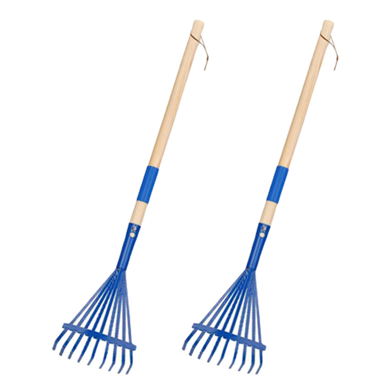 Gardening Tools For 3 Year Old - YWDZ-2X 子供用熊手 硬質木製ハンドルとかわいい熊手 子供用 ガーデンツール 3歳以上用
