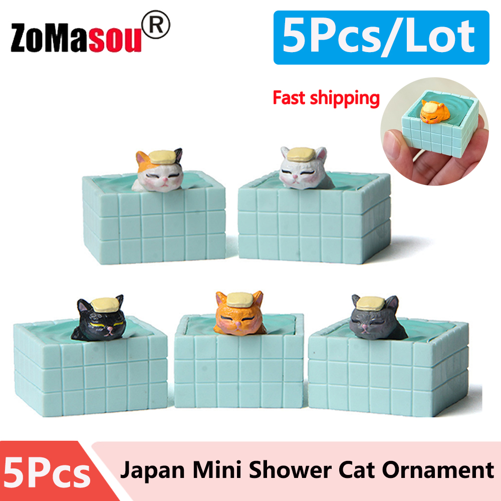 Gardening Tools For 3 Year Old - ミニ猫の飾り,置物,子供のおもちゃ,赤ちゃんの部屋のポット,家の装飾,庭の道具