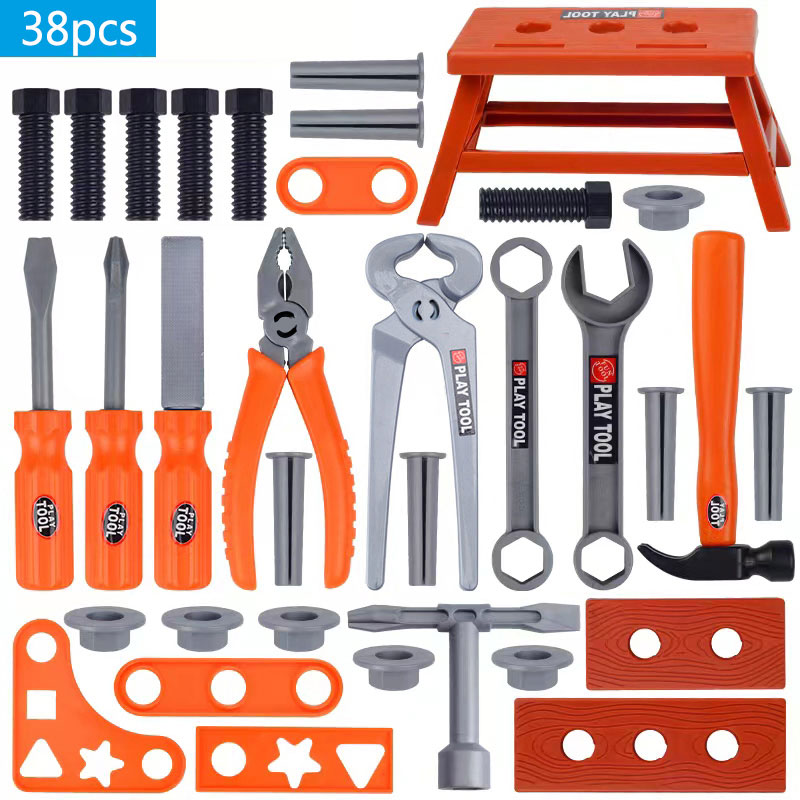 38個/39個/42個入りおもちゃ工具箱セット、電動おもちゃ - Gardening Tools For 3 Year Old のレビューと価格
