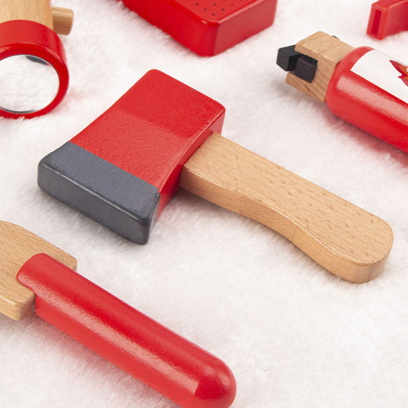 キッズ木製シミュレーションツール消防士ウエストバッグセットご - Gardening Tools For 3 Year Old のレビューと価格