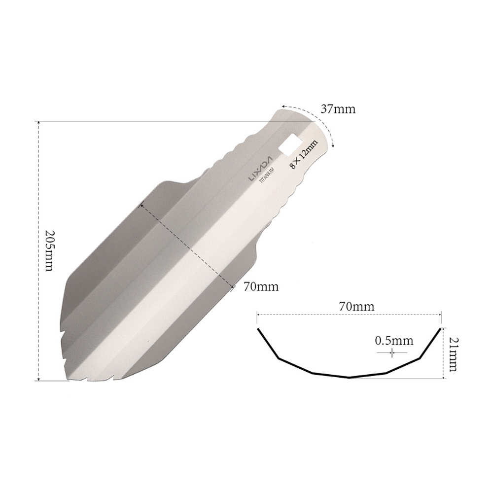 新しいチタン製ハンドシャベル、ガーデンハンドシャベル、アウト - Garden Hand Trowel のレビューと価格