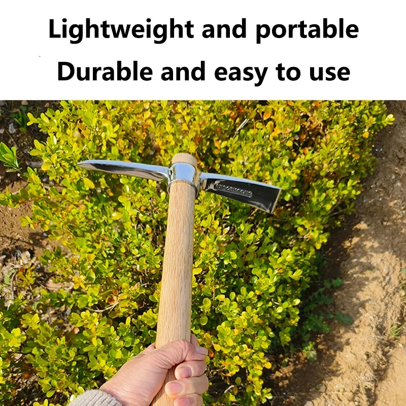 ステンレス鋼のつるはし,屋外用,高硬度,ポータブル,手動,調 - Gardening Tools Sharp のレビューと価格
