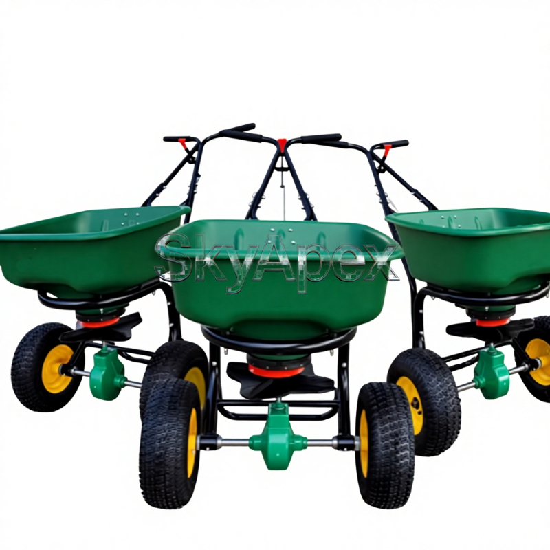 手押し式回転散布機、芝生の種子、肥料、塩散布用均一散布機 - Grass Seed Spreader のレビューと価格
