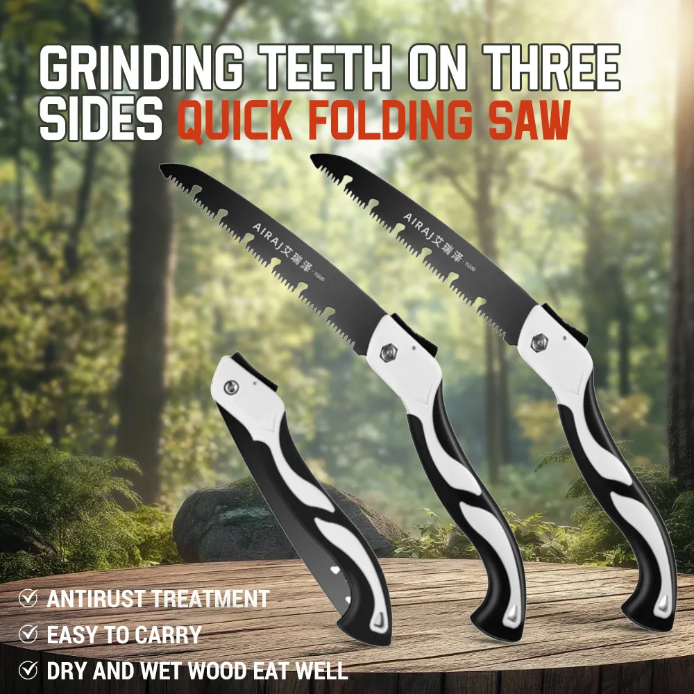 折りたたみハンドソー多機能屋外伐採鋸木工折りたたみポータブル - Garden Hand Trowel のレビューと価格