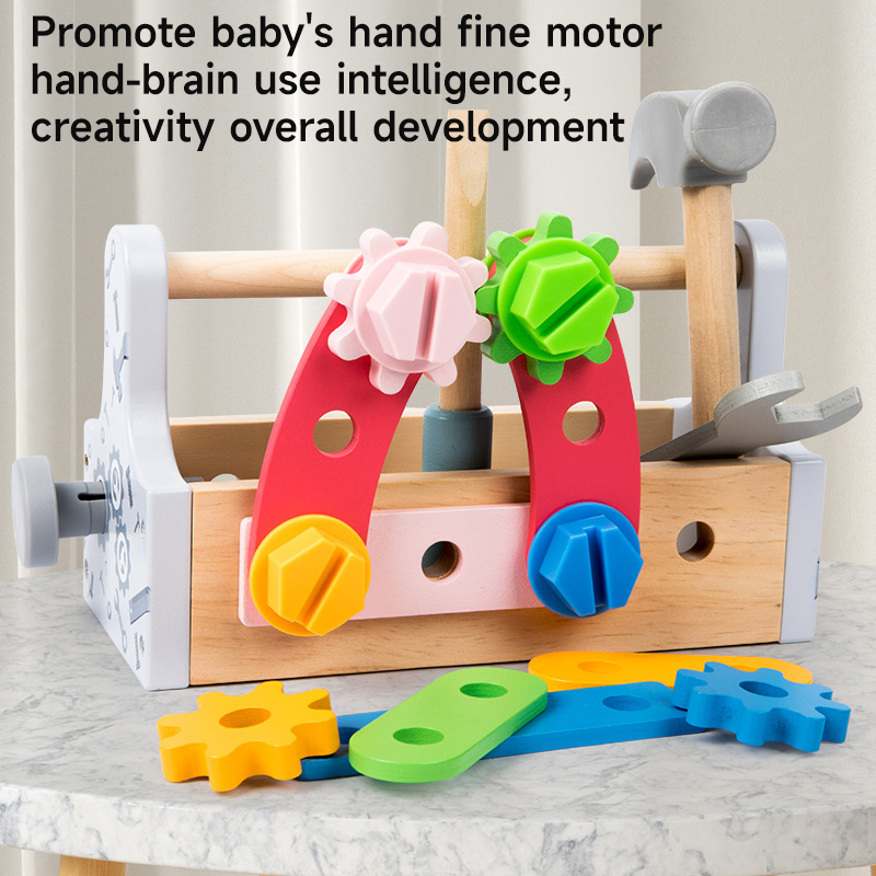 子供用ツールボックス木製おもちゃDIYネジ修理キットおもちゃ - Gardening Tools 5 Year Old のレビューと価格