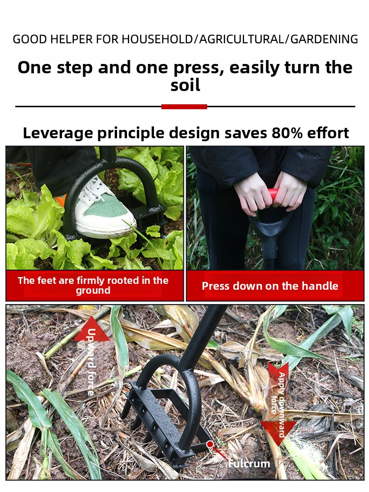 庭の土をほぐすためのツール、ディープティラー、鍬、スチールフ - Gardening Tools Hoe のレビューと価格
