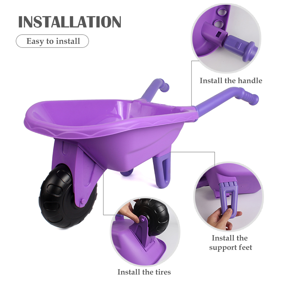 子供用園芸ツールセットおもちゃ、子供用屋外ガーデンビーチカー - Gardening Tools Usa のレビューと価格