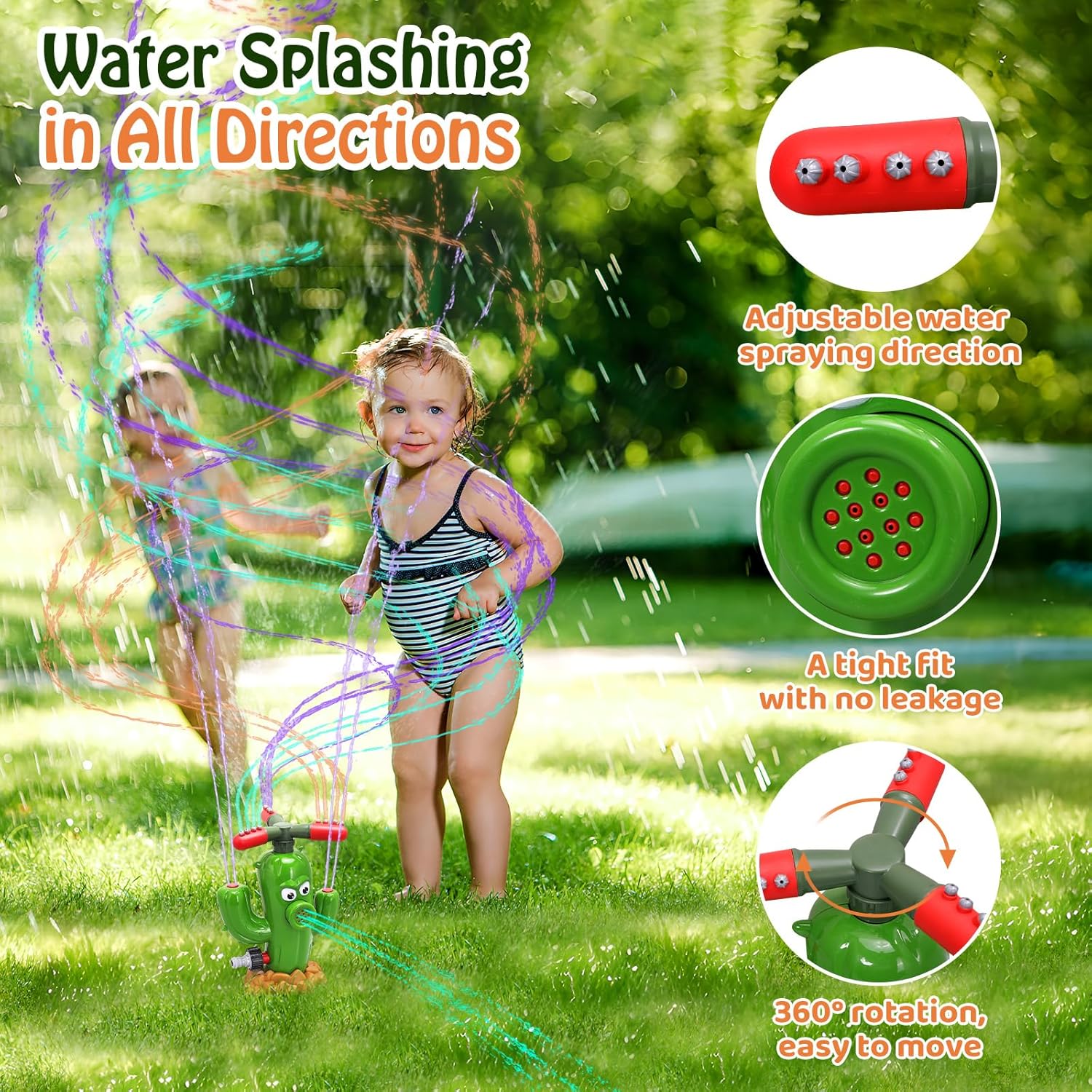 サボテンスプリンクラー水スプレーおもちゃ庭の水のおもちゃ屋外 - Gardening Tools For 3 Year Old のレビューと価格