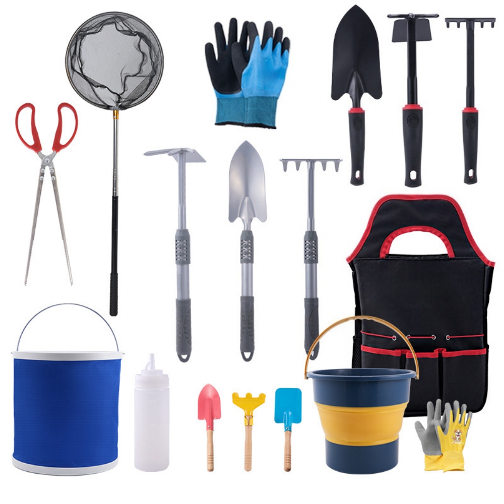 ガーデンツールコンビネーションセット、両用鍬ターゲットバケッ - Gardening Tools Target のレビューと価格