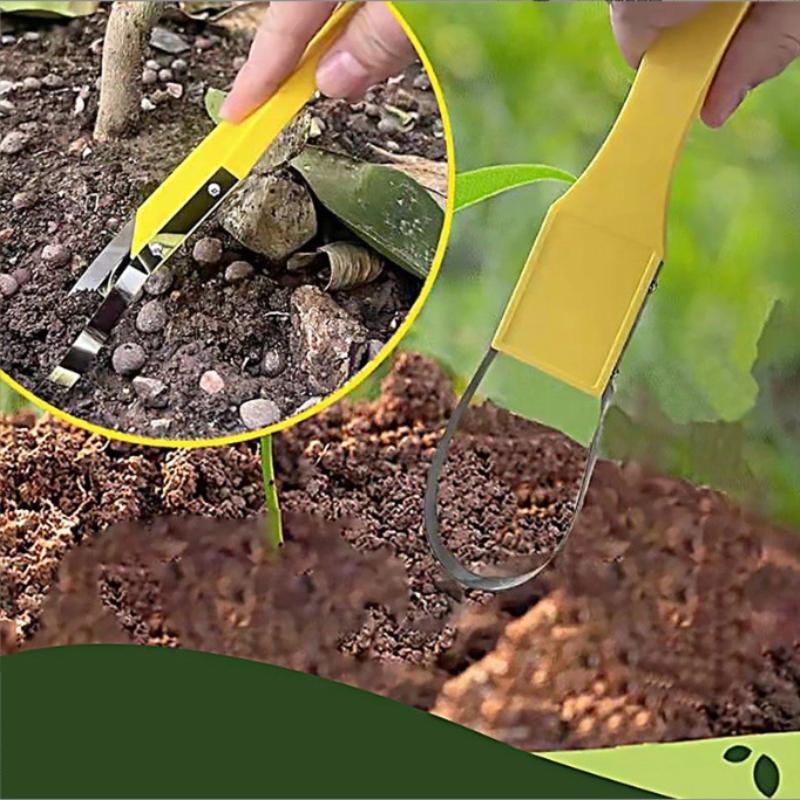 ガーデンハンドループ除草ツール - 鋭い刃を備えた鉄製ループ - Gardening Tools Sharp のレビューと価格