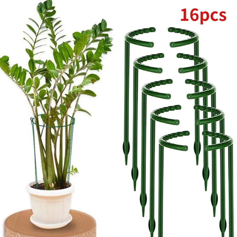 プラスチック製植物支柱スタンド 花や温室の配置用支柱 固定棒 - Gardening Tools Hoe のレビューと価格