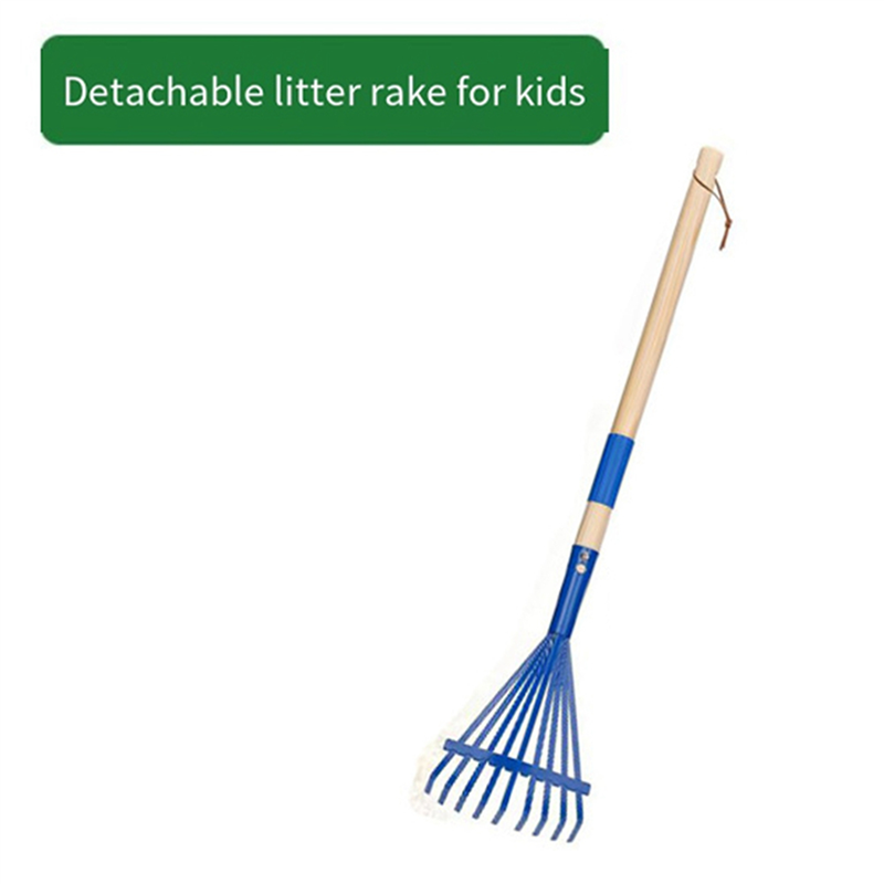YWDZ-2X 子供用熊手 硬質木製ハンドルとかわいい熊手  - Gardening Tools For 3 Year Old のレビューと価格