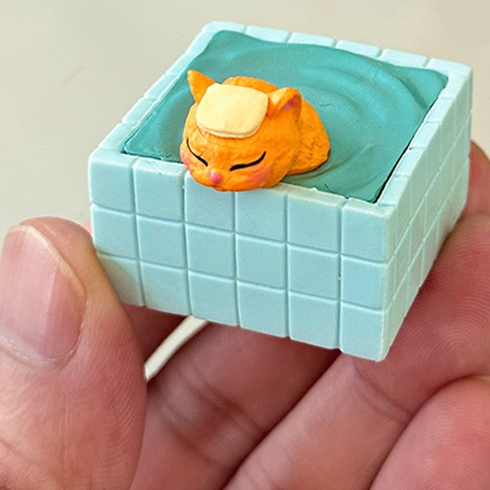 ミニ猫の飾り,置物,子供のおもちゃ,赤ちゃんの部屋のポット, - Gardening Tools For 3 Year Old のレビューと価格