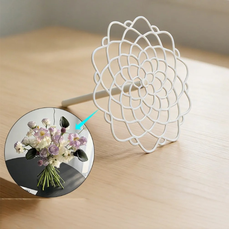 スパイラル型生け花茎ホルダー花瓶フラワーアレンジメント固定ツ - Gardening Tools Diy のレビューと価格