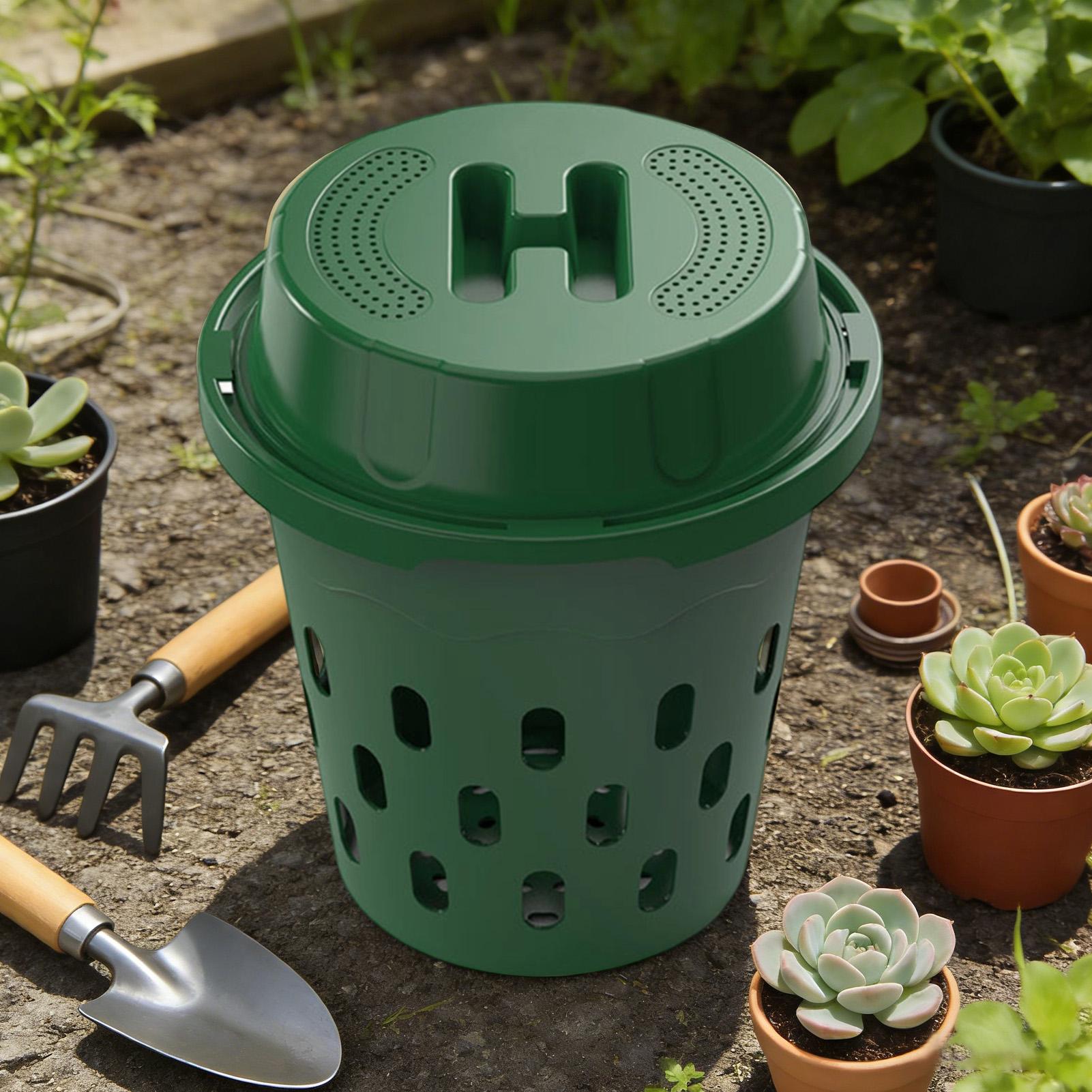 地下堆肥コンポスター、土壌肥料製造用、庭用、苗床農場用、高床 - Compost Bin のレビューと価格