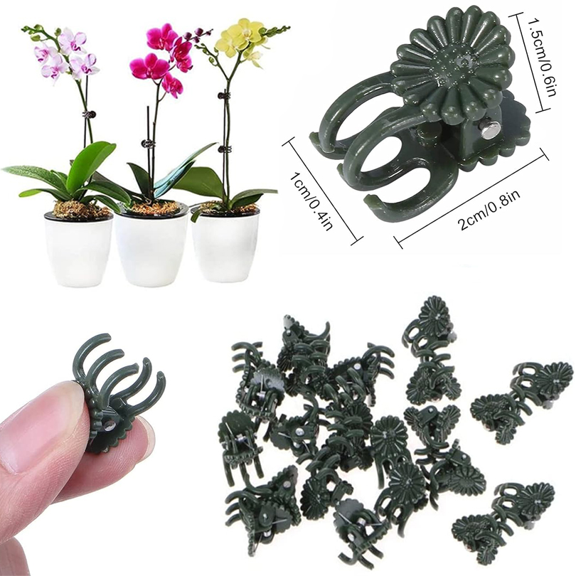 偽の植物クリップ,胸,蝶,蘭,フラワークリップ,ガーデンアク - Gardening Tools Usa のレビューと価格