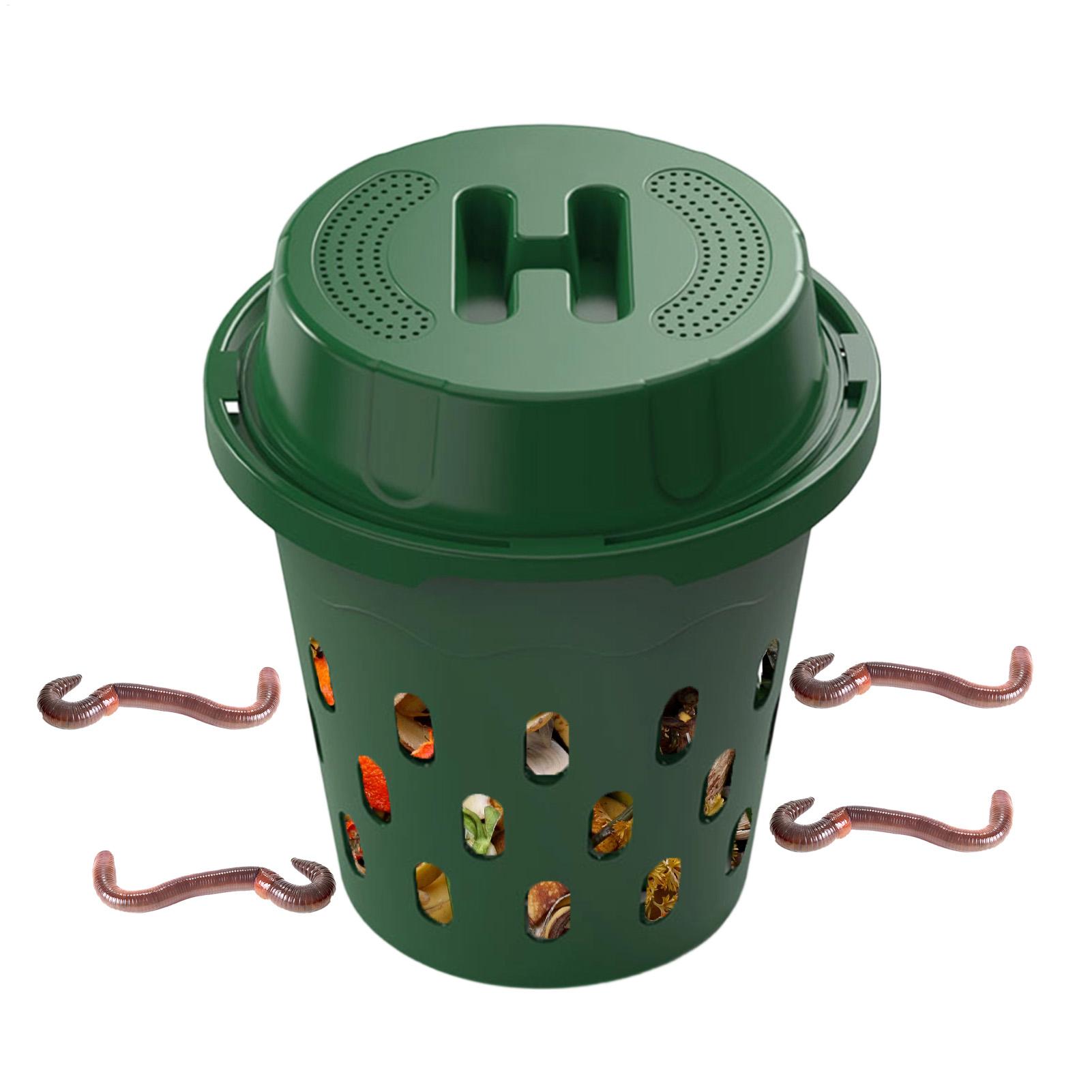 埋め込み式ミミズコンポスター　有機堆肥　庭用　埋め込み式コン - Compost Bin のレビューと価格