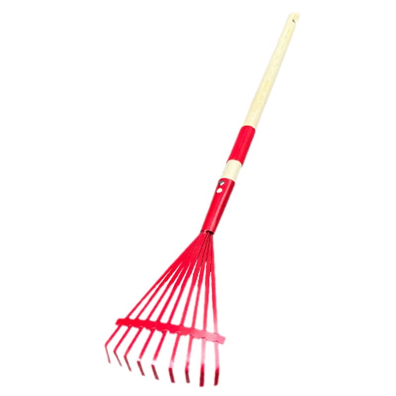 A84X-2X 子供用熊手、木製ハンドルとかわいいデザイン、 - Gardening Tools For 3 Year Old のレビューと価格